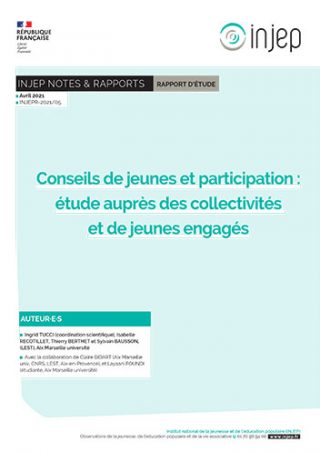 Conseils de jeunes et participation : étude auprès des collectivités et de jeunes engagés