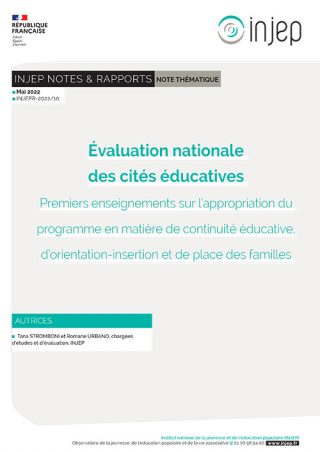 Évaluation nationale des cités éducatives