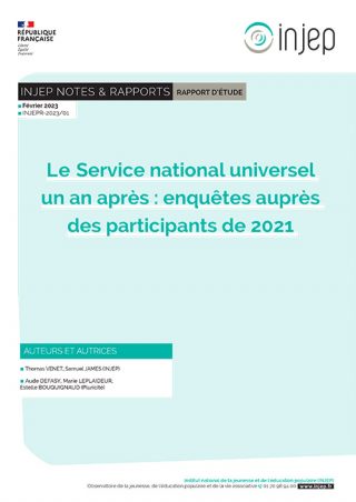 Le Service national universel un an après : enquêtes auprès des participants de 2021