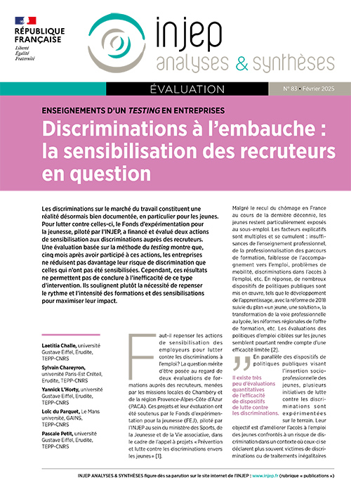 Discriminations à l’embauche : la sensibilisation des recruteurs en question